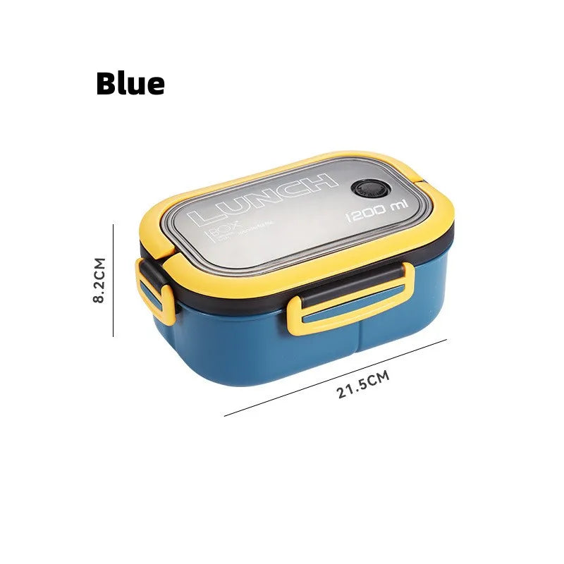 Portable Lunch Box with Compartments 