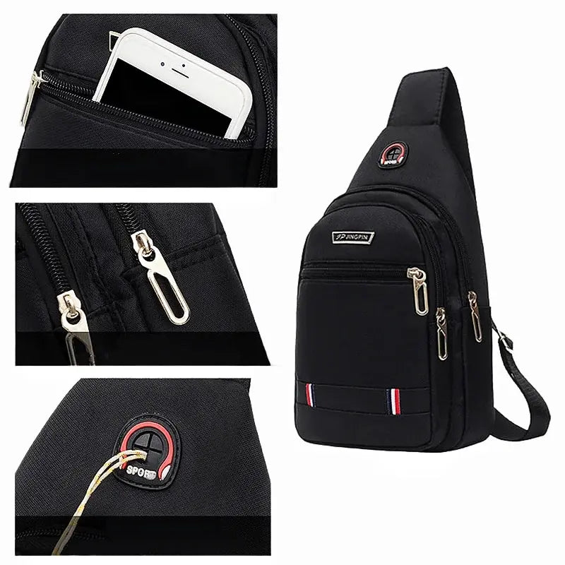 Crossbody Bag Chest Backpack and Leisure Trend