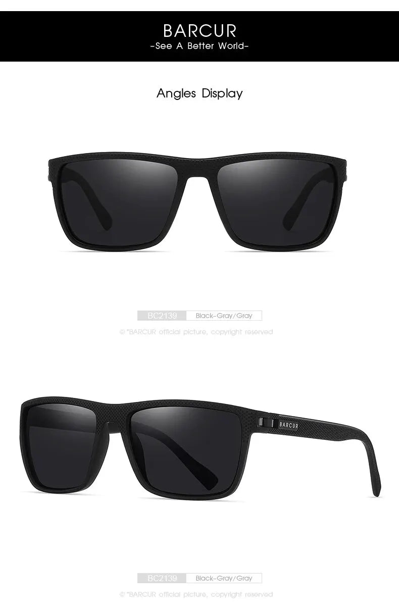 Gafas de Sol Polarizadas - BARCUR Design TR90