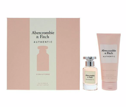 Abercrombie & Fitch Authentic Woman Gift Set 50ml EDP + 200ml Body Lotion-0