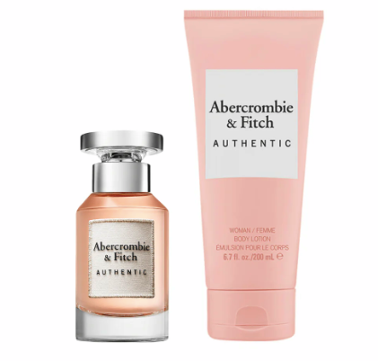 Abercrombie & Fitch Authentic Woman Gift Set 50ml EDP + 200ml Body Lotion-1