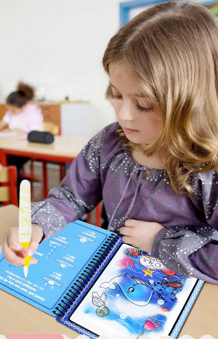 Libro Mágico de Agua Montessori