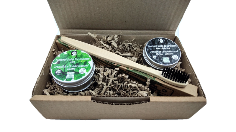 NEW PRICE - Natural Organic Certified Solid Toothpaste Gift Set-1