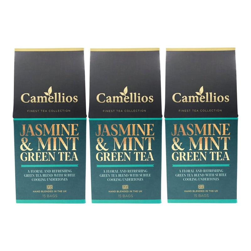 Jasmine & Mint Green Tea-5