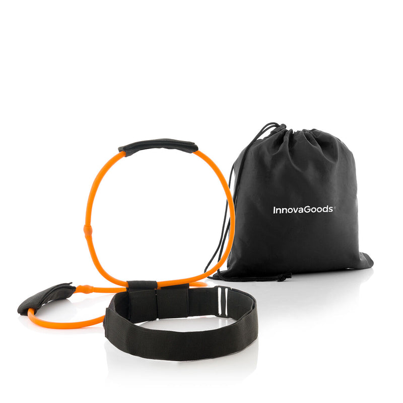 Ceinture avec bandes de résistance pour les fessiers et guide d'exercices Bootrainer InnovaGoods-2