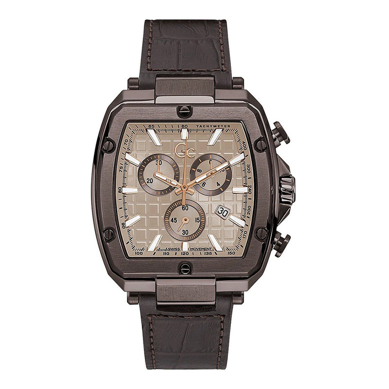 GC Spirit Tonneau Y83008G1MF Mens Watch Chronograph