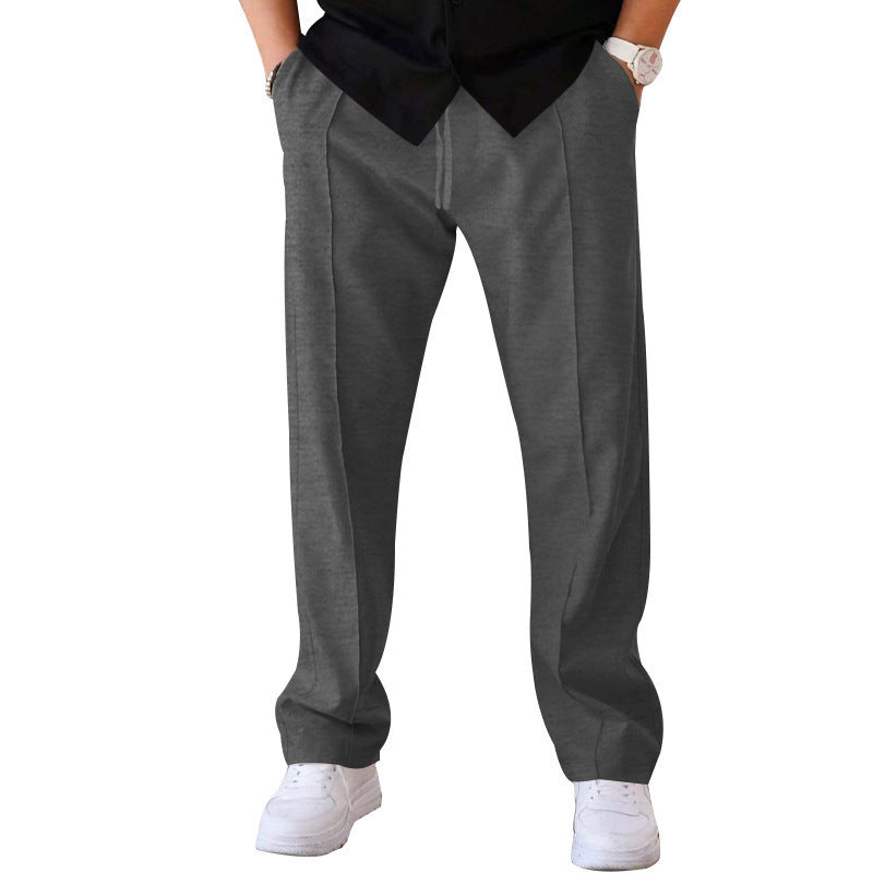 Casual Loose Straight Drawstring Sports Pants