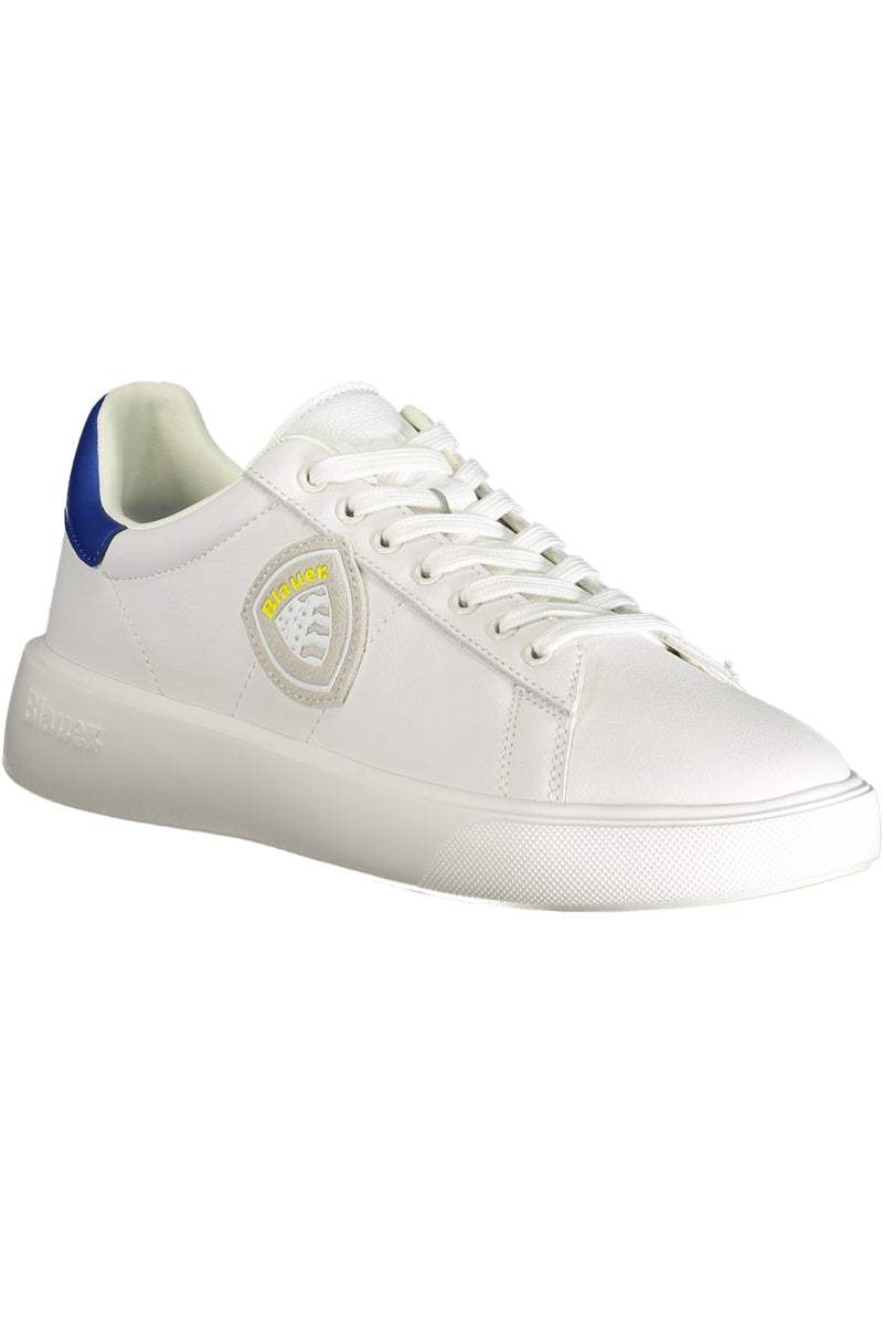 BLAUER WHITE MEN'S SPORTS SHOES-1