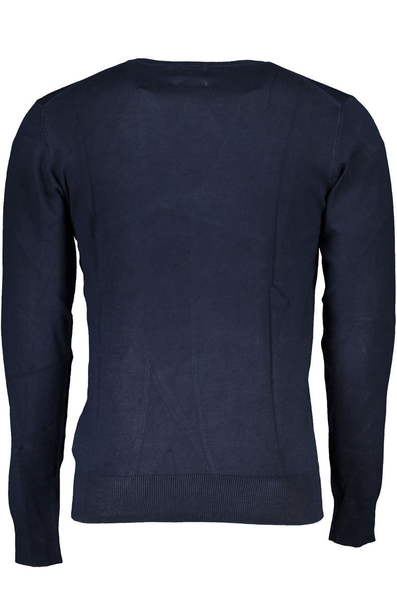 GIAN MARCO VENTURI MEN'S BLUE SWEATER-1