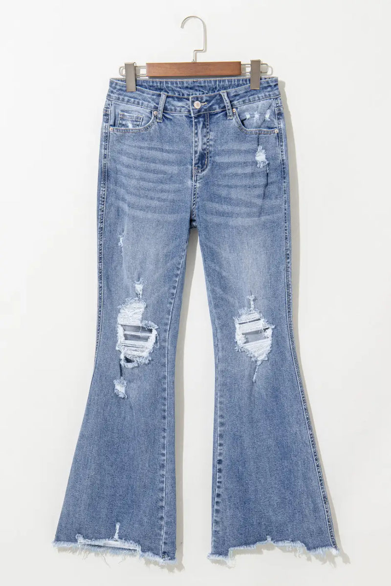 High Flyers Flared Jeans-3