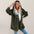 Hooded Fleece Cardigan Coat-0