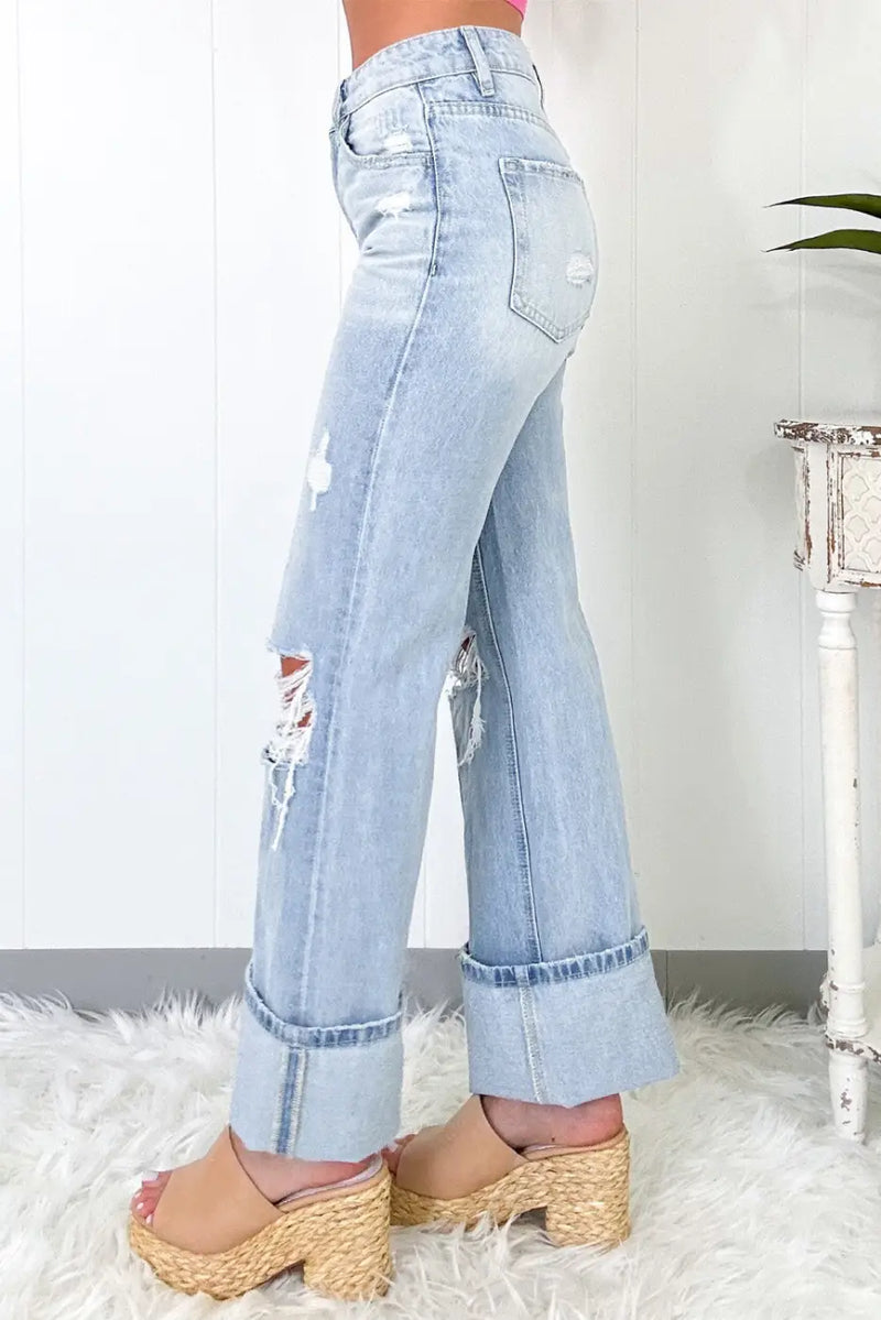 Retro Radiance Jeans-1