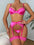 Say My Name 3-Piece Garter Lingerie Set-4