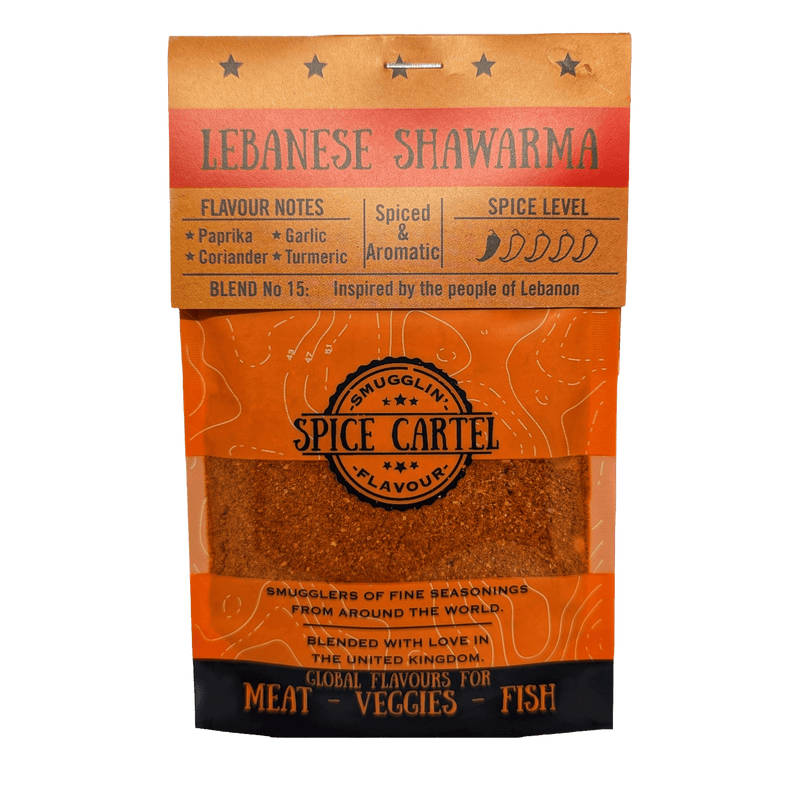 Spice Cartel's Lebanese Shawarma 35g Resealable Pouch-0