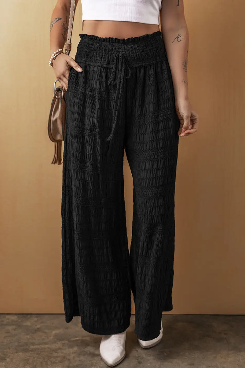 Urban Flow Smocked Trousers-4